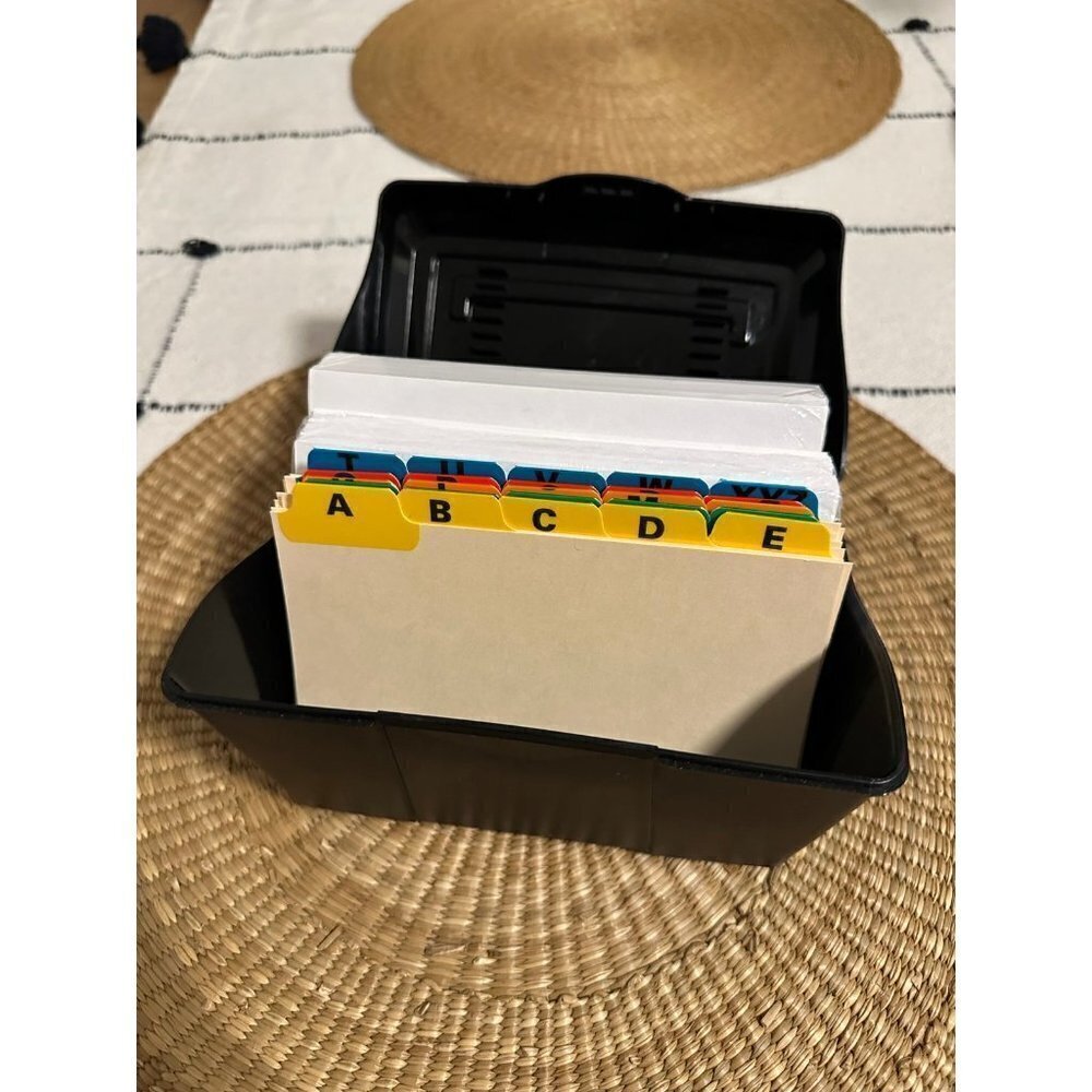 A-Z Notecard Organizer